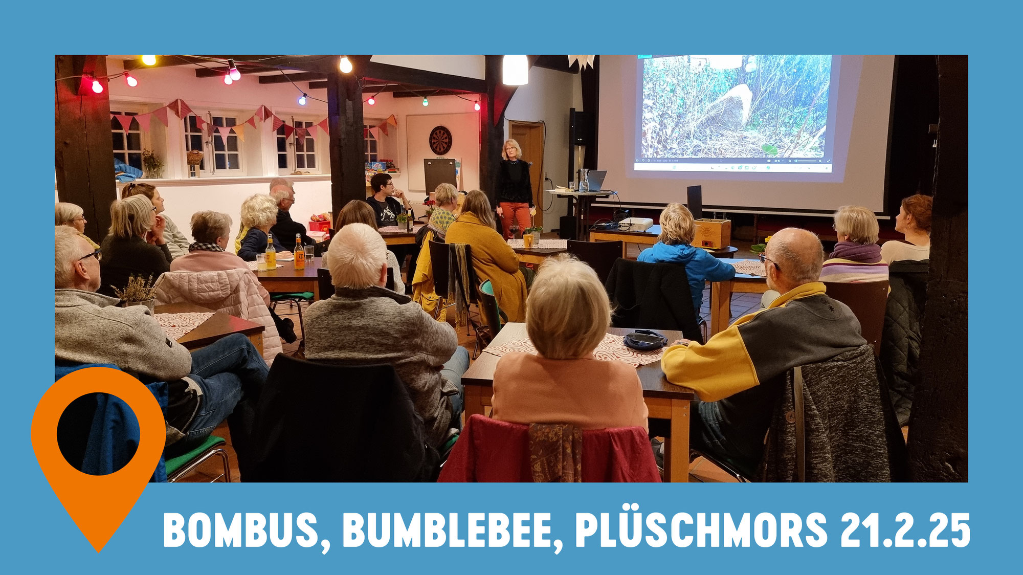 Bombus, Bumblebee, Plüschmors – Vortrag am 21. Februar | 18 Uhr