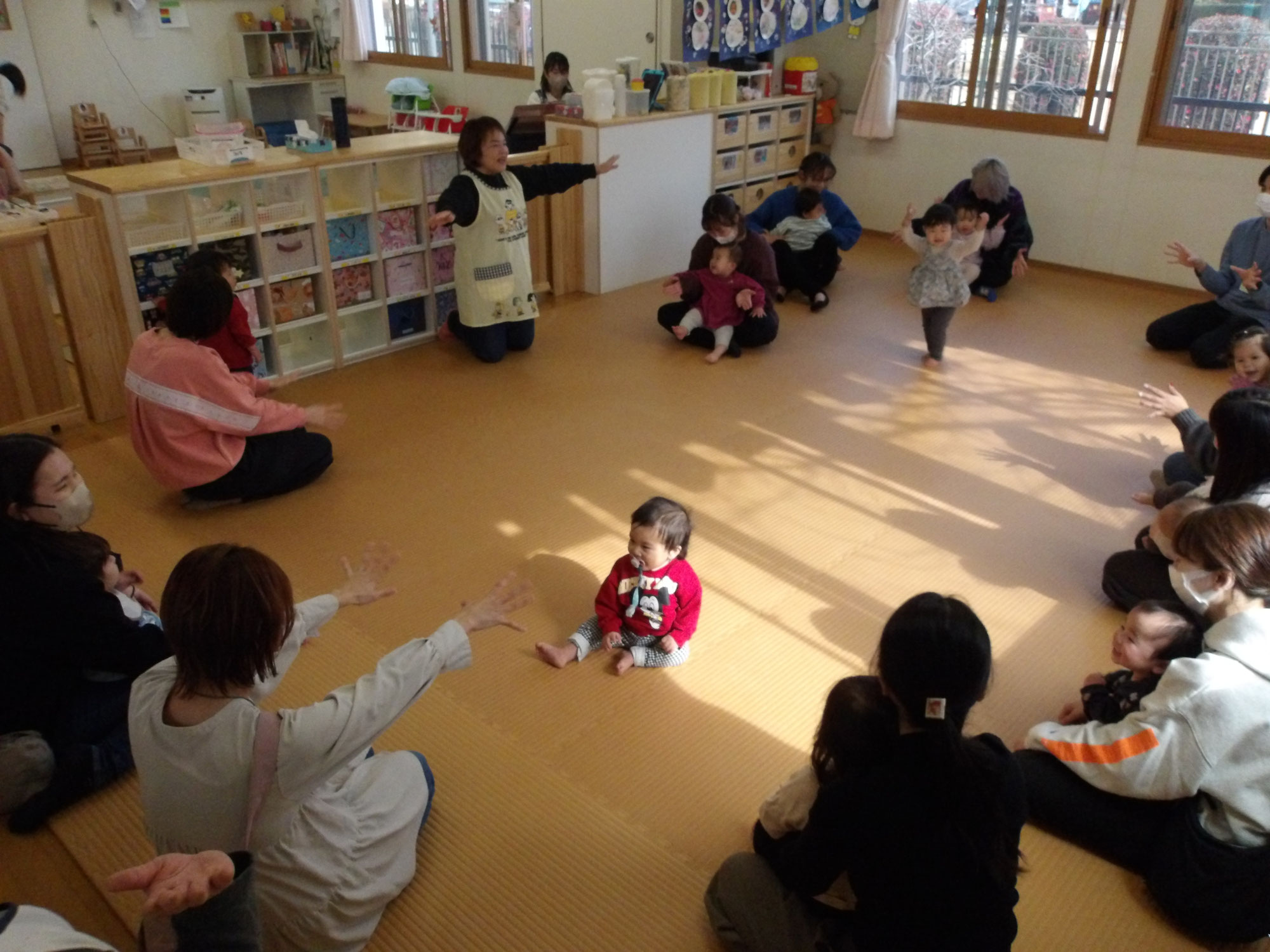 0・1・2歳児保育参加