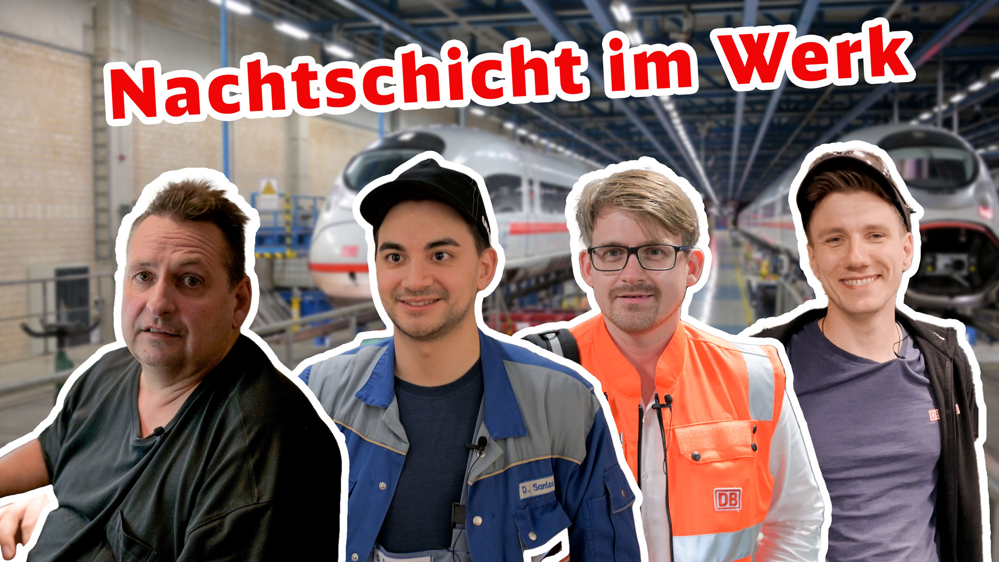 Eine Nachtschicht im ICE Werk