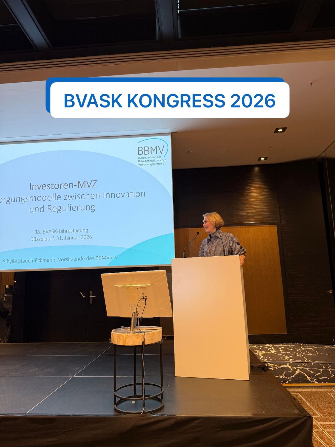Vortrag auf 36. Jahrestagung des BVASK