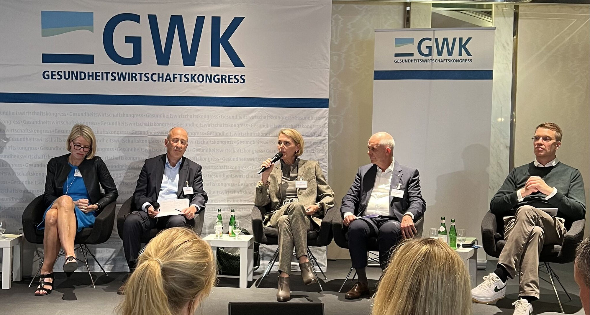 BBMV, Sibylle Stauch-Eckmann, beim Gesundheitswirtschaftskongress in Hamburg