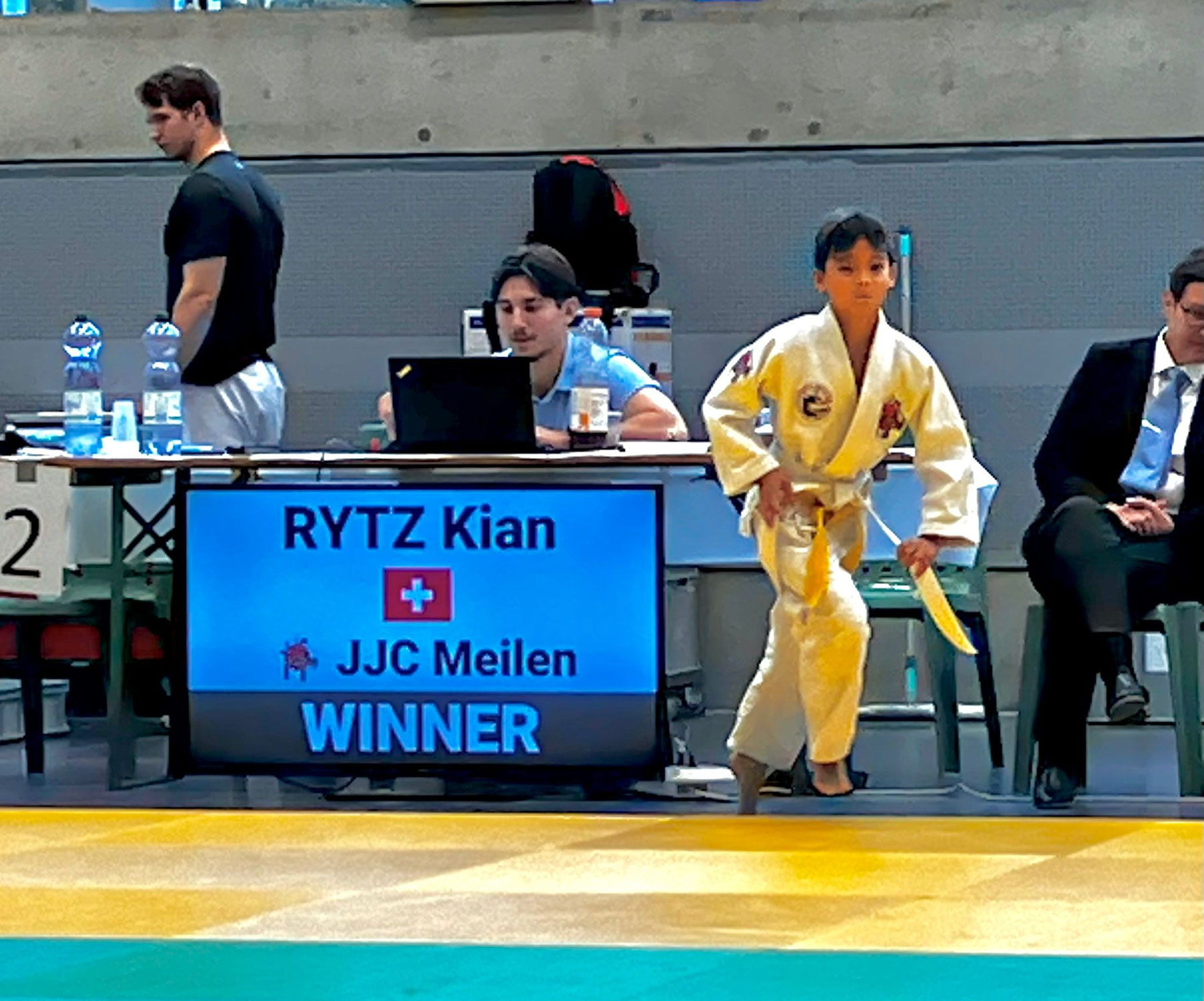 Medallien am Judotournier Uster