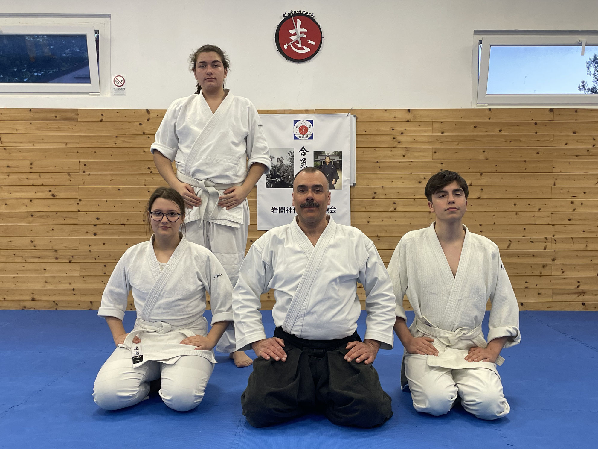 Nuovi yonkyu all'Aiki Shuren Dojo Trieste