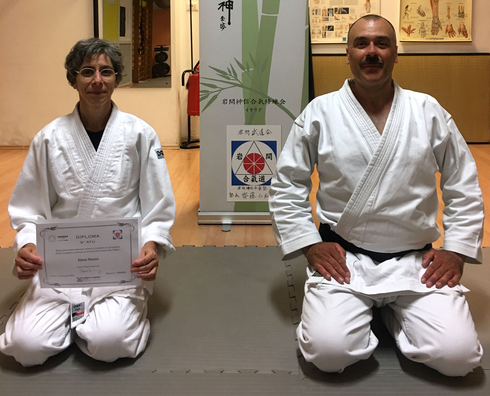 Nuovo 5kyu all'Aiki Shuren Dojo Ts