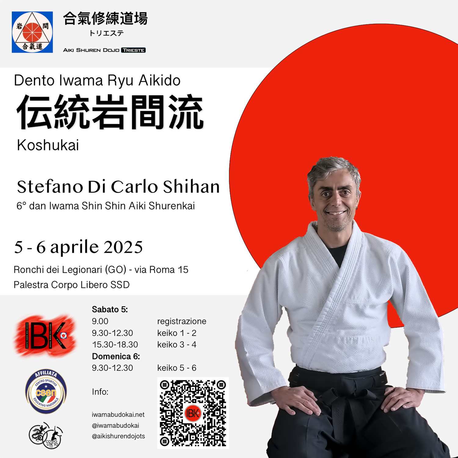 Di Carlo Shihan a TS-Ronchi (Go) - 5,6 aprile