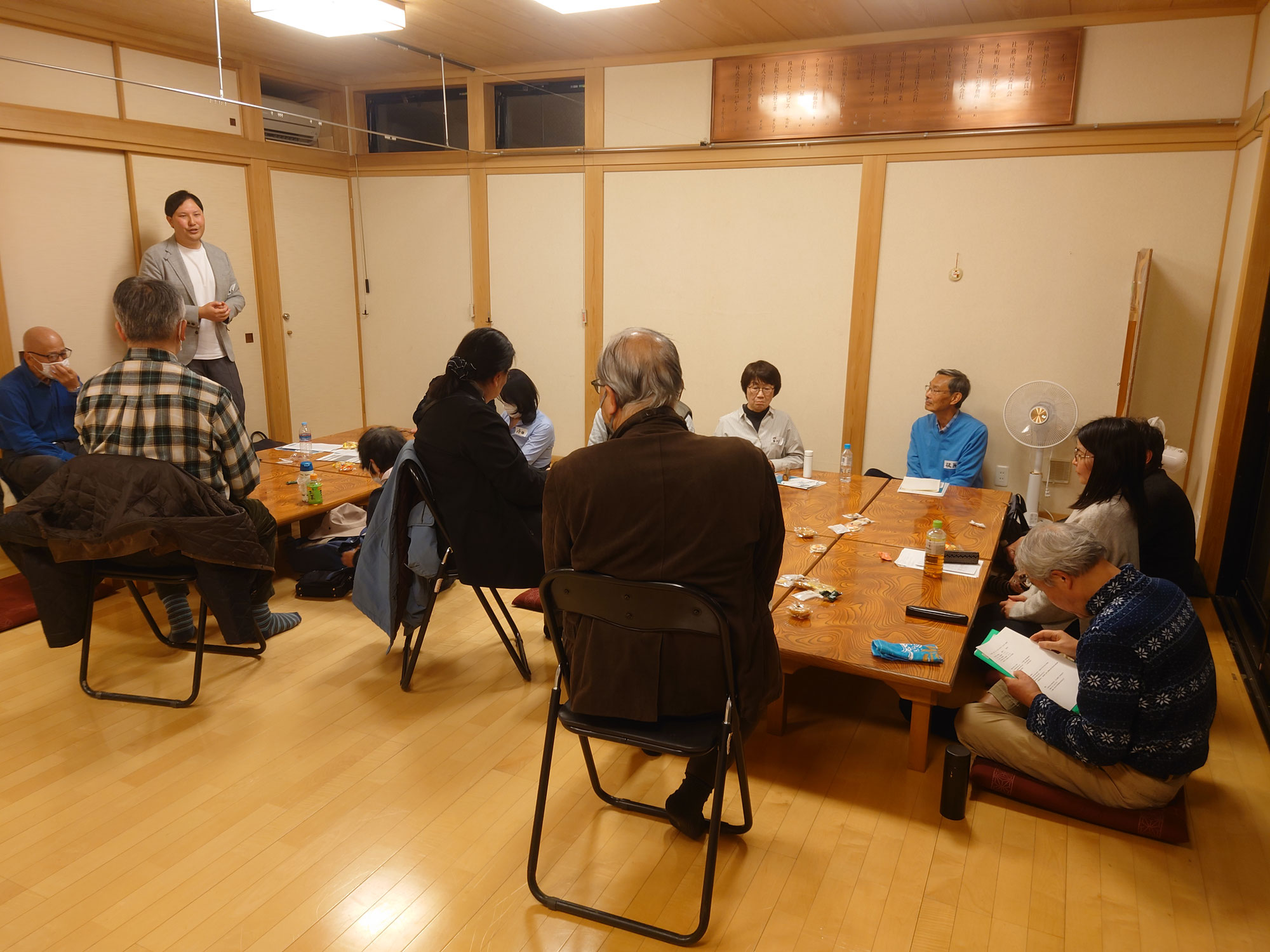 「2024年度 KIA役員会・運営委員会合同企画 会員交流会」を市内の神社で開催