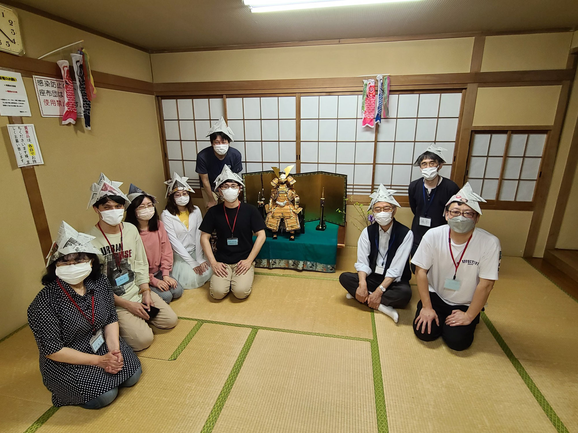 日本語教室（夜）「端午の節句」行事を行いました