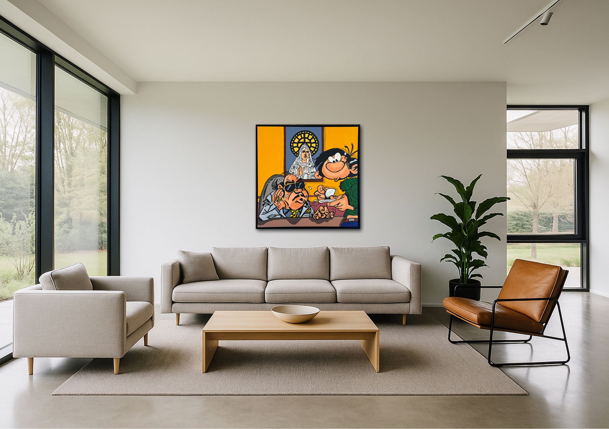 Warum Kunst Räume verändert und warum Bilder an die Wand gehören