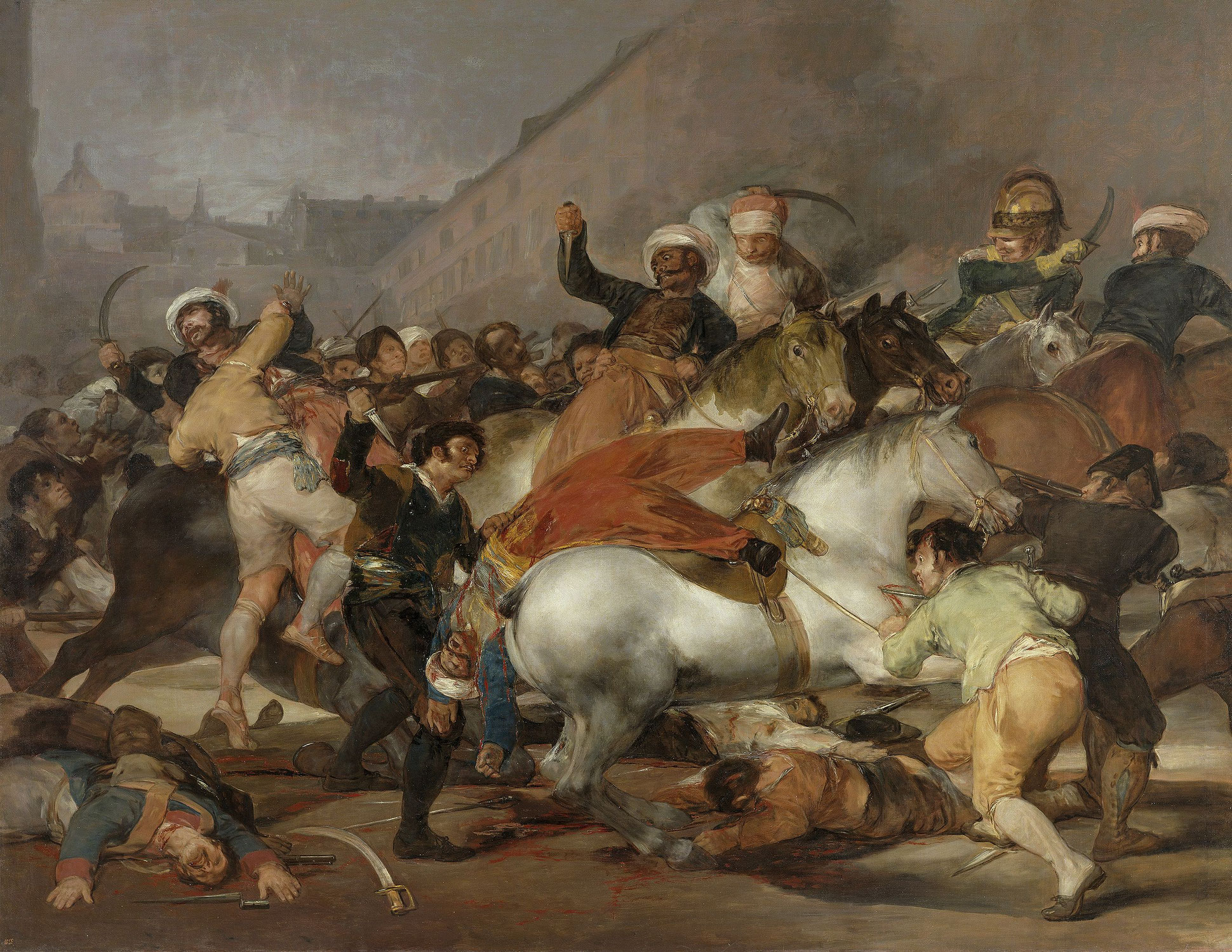 【作品解説】フランシスコ・デ・ゴヤ「1808年5月2日」