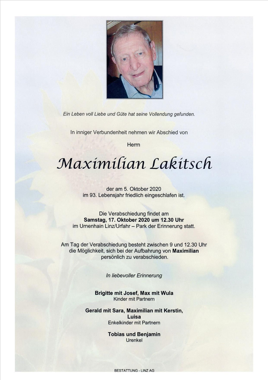 Parte Maximilian Lakitsch