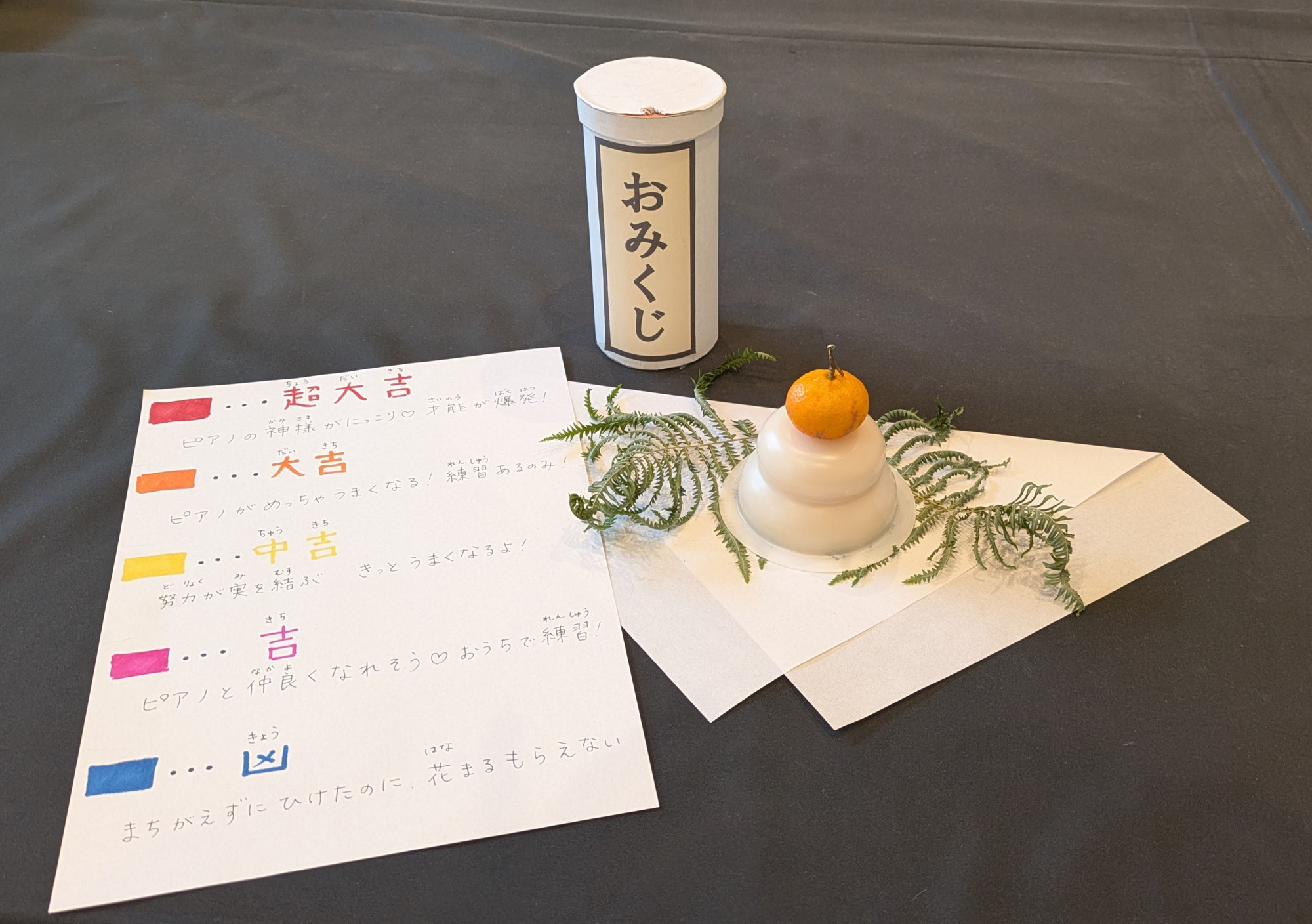 2026年1月　おみくじ