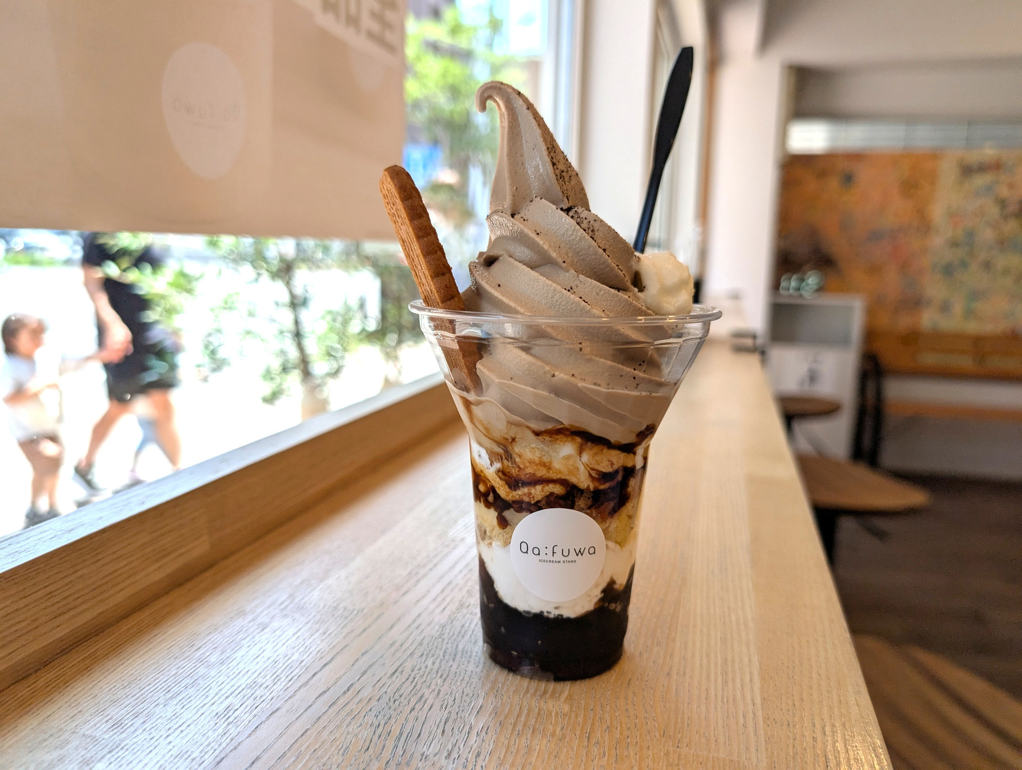Qa:fuwa カフワ｜炭焼コーヒーソフトの楽しいパフェがここに【北海道・札幌グルメ】