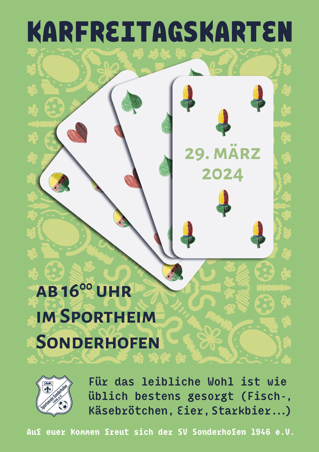 Karfreitag im Sportheim