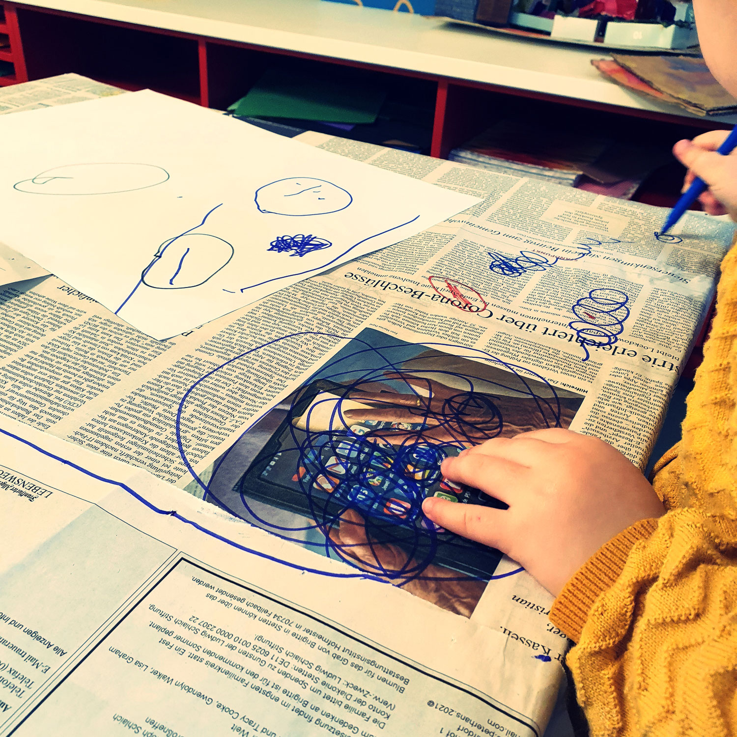 Die Problematik vom Bewerten und Interpretieren von Kinderbildern