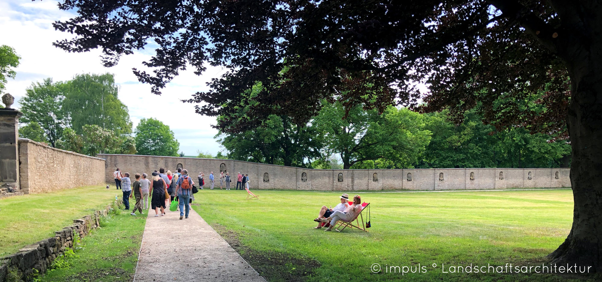 Der Außenstandort Schlosspark Kromsdorf der BUGA 2021 in Erfurt wurde eingeweiht