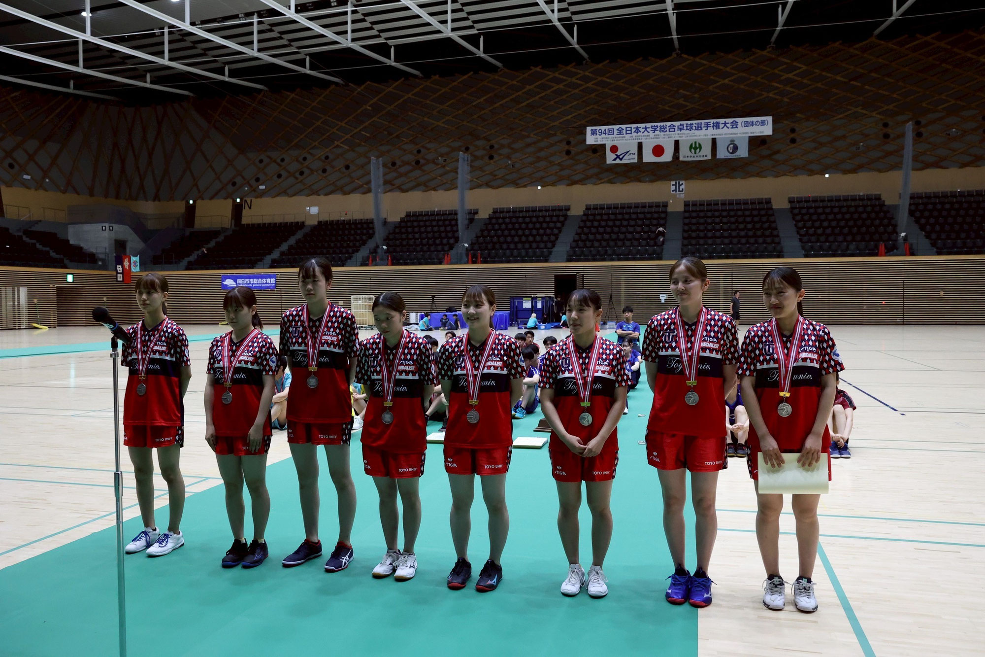 第94回全日本大学総合選手権大会（団体の部）女子