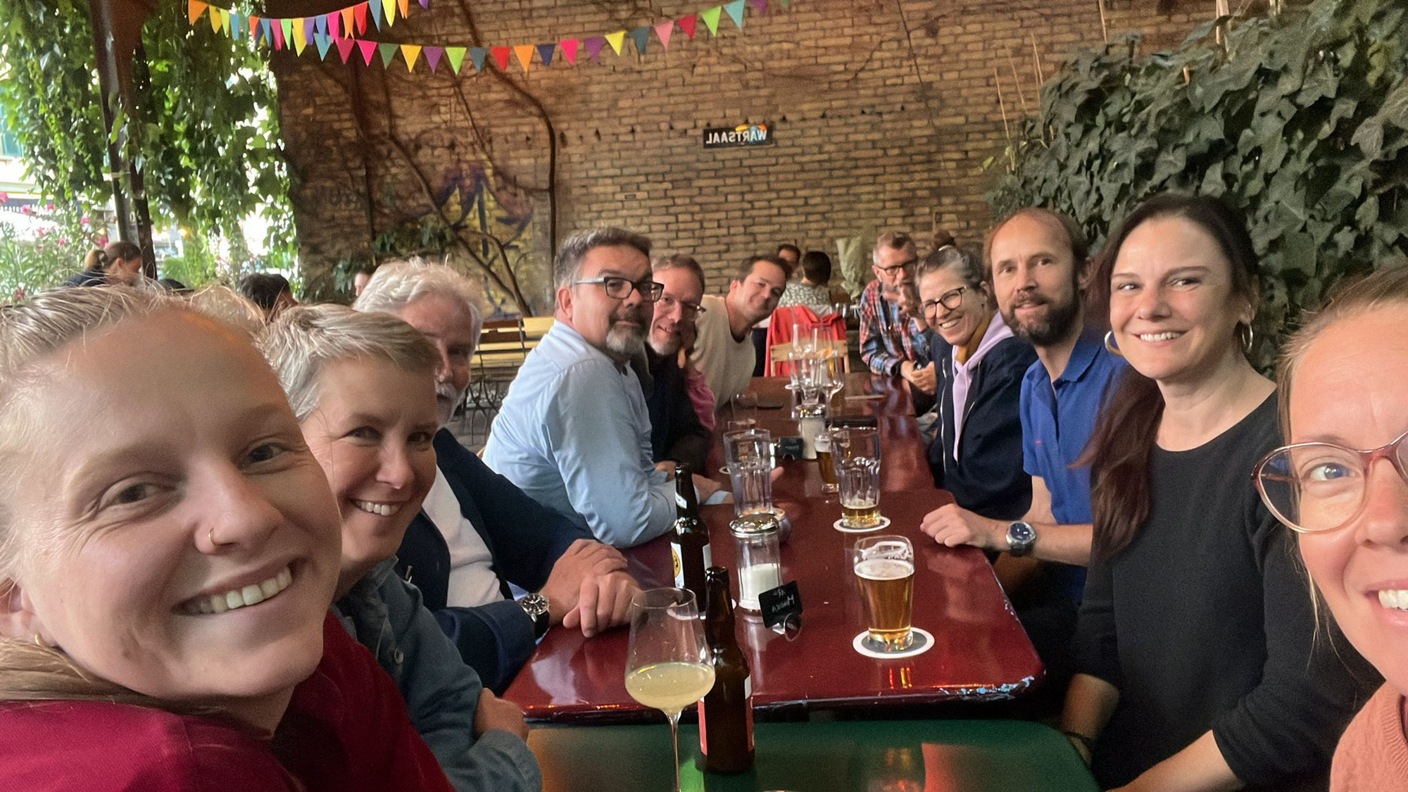 Vorstandsitzung und Feierabendbier