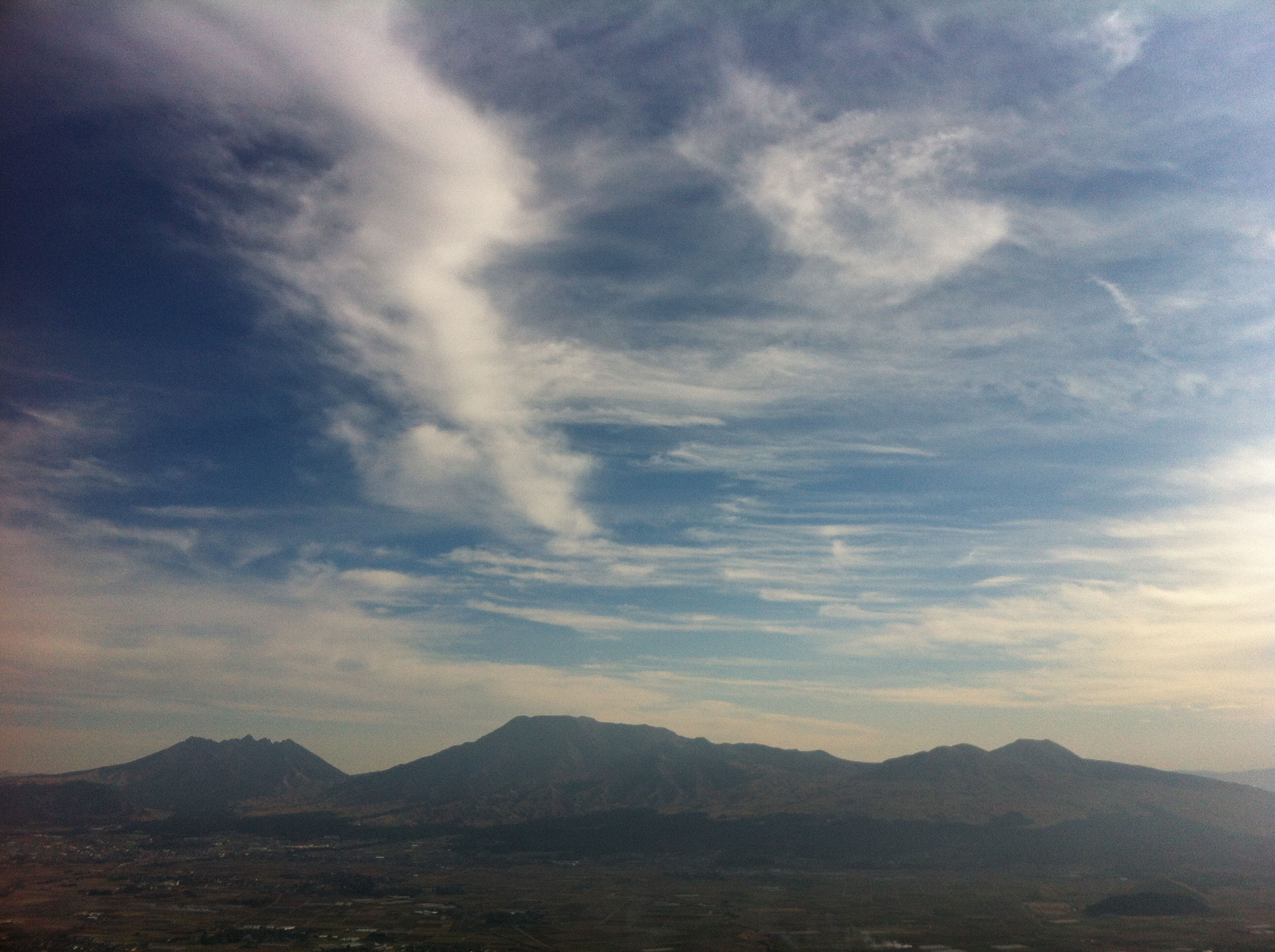心にのこる風景　絶景の阿蘇山『大観峰』