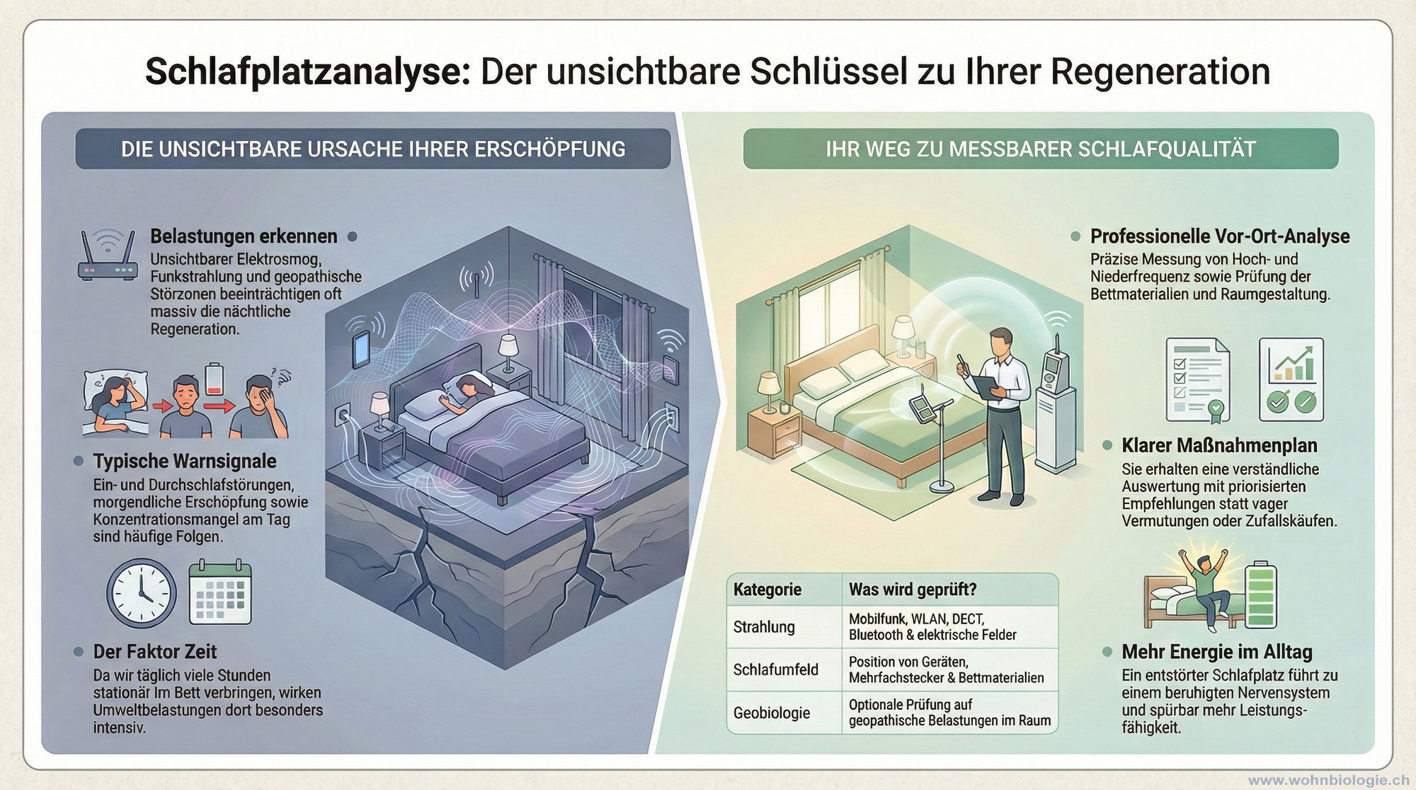 Schlafplatzanalyse: Der unsichtbare Schlüssel zu Ihrer Regeneration