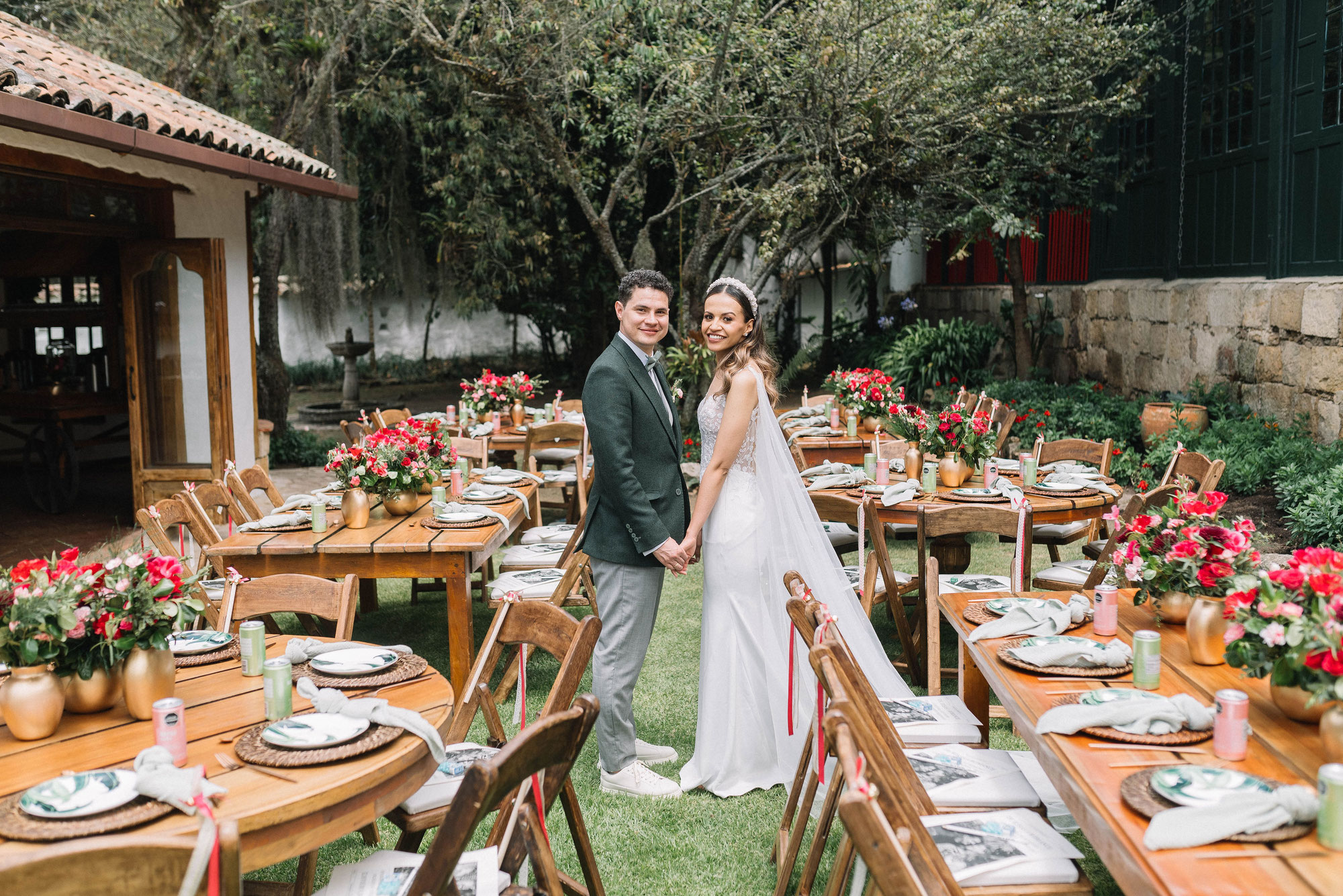 Boda en Sopó: Una celebración sin reglas y llena de magia