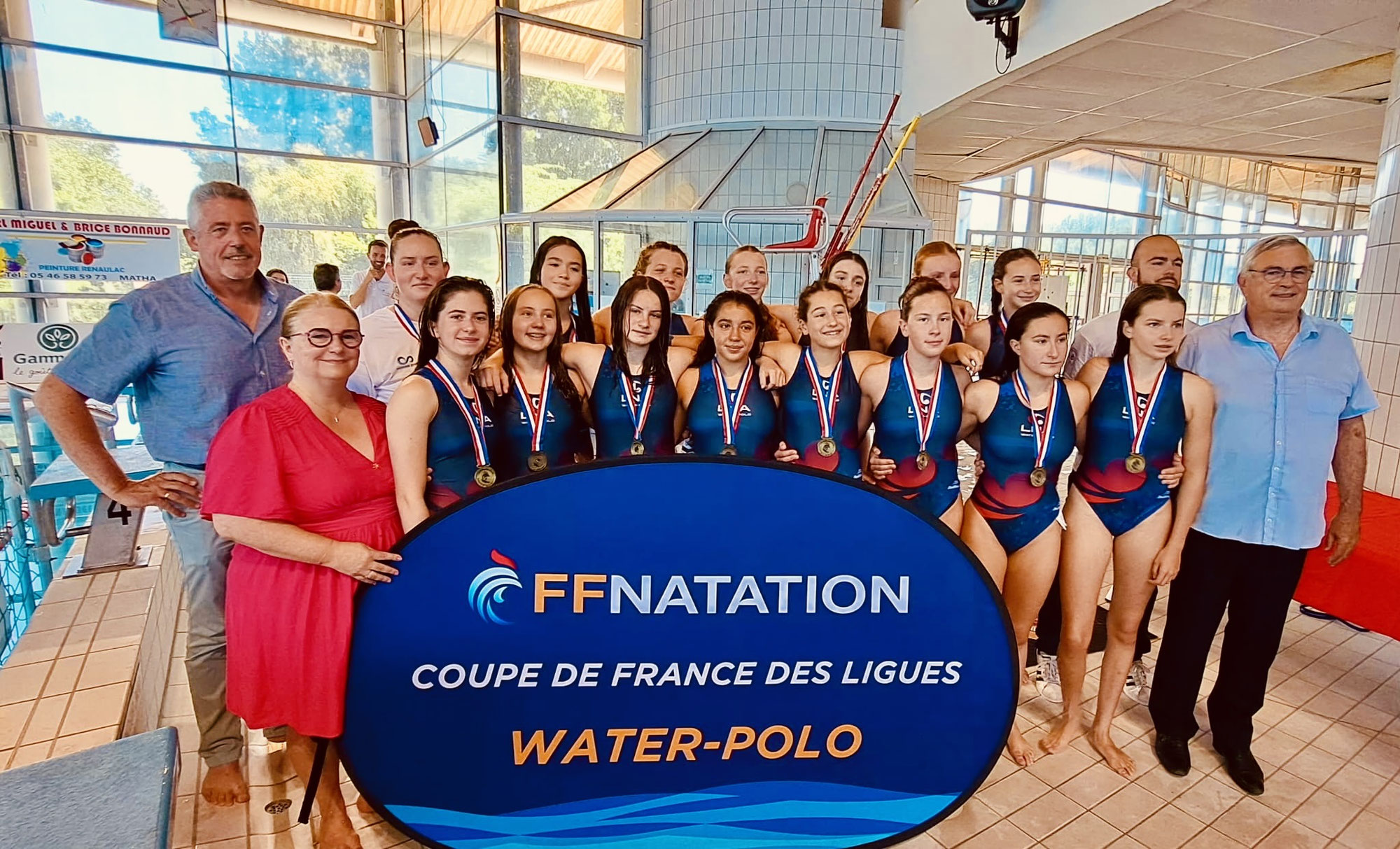 L'équipe U15 Nouvelle-Aquitaine Championne de France des Ligues 2026