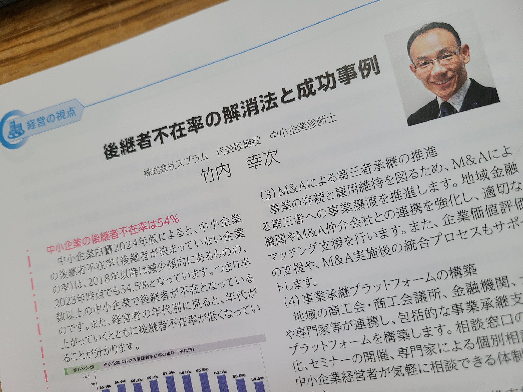 後継者不在率の解消法と成功事例