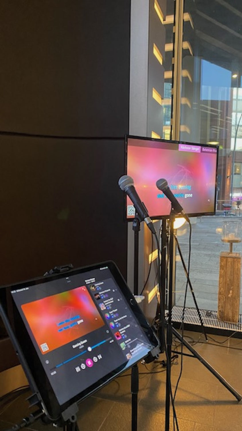 Karaoke-Anlage mieten in Hamburg – der perfekte Partyspaß für Geburtstage, Firmenfeiern und Hochzeiten