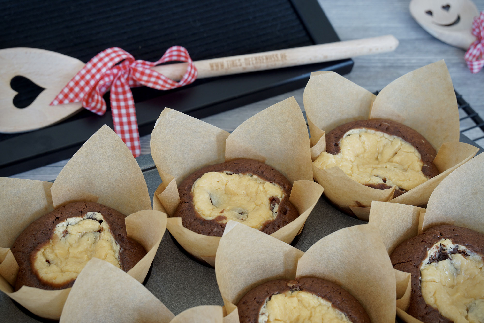 Schoko - Cheesecake - Muffins