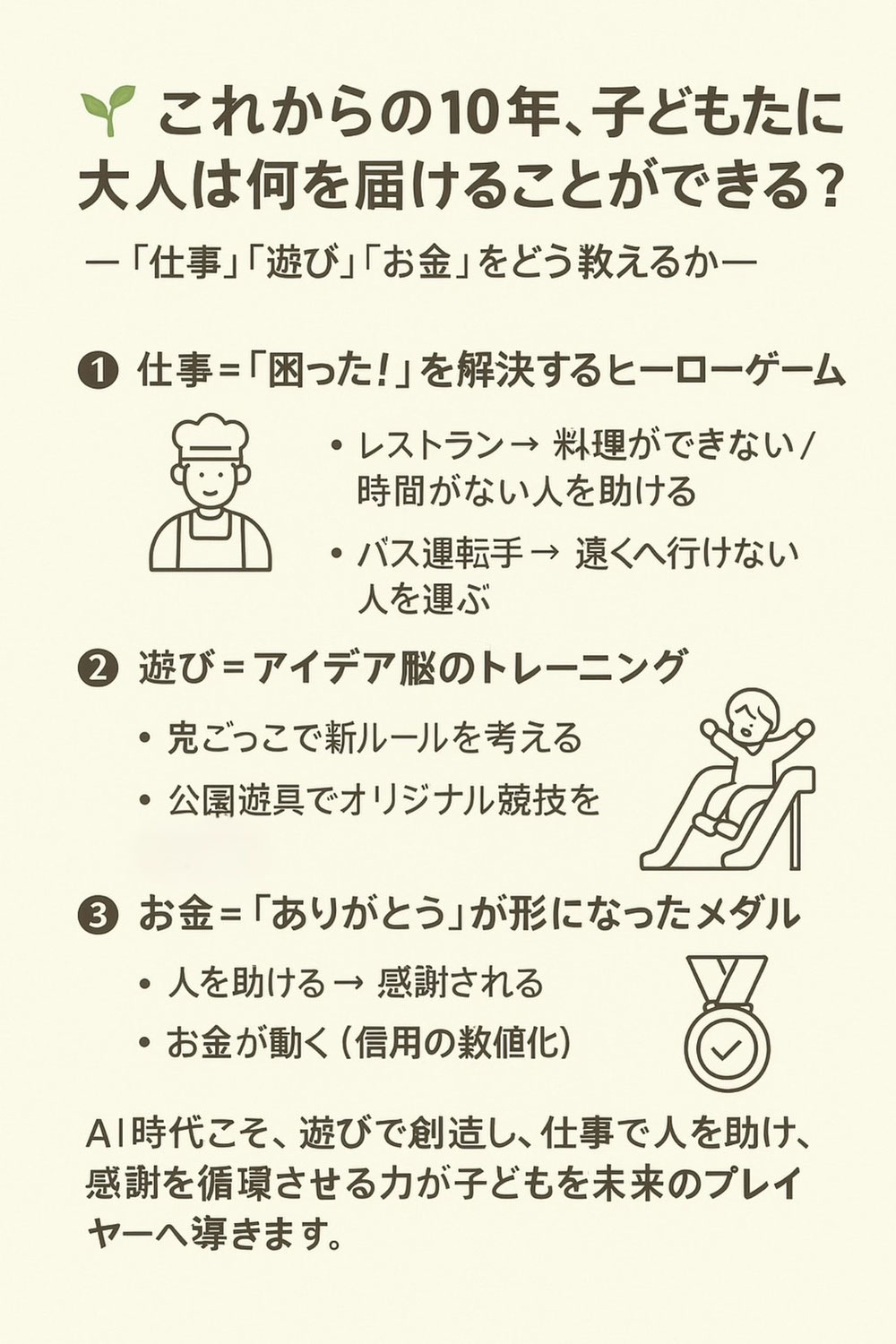 これからの10年、子どもたちに 大人は何を届けることができる？