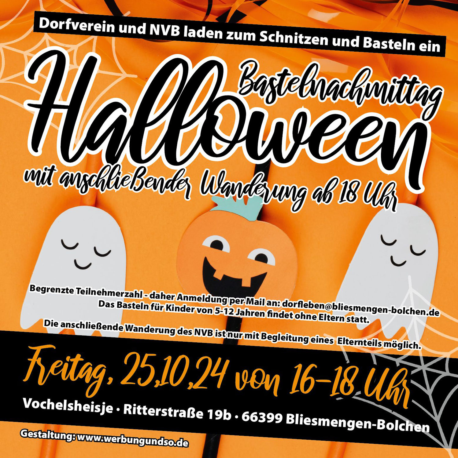 Halloween-Aktion von Dorfverein und NVB