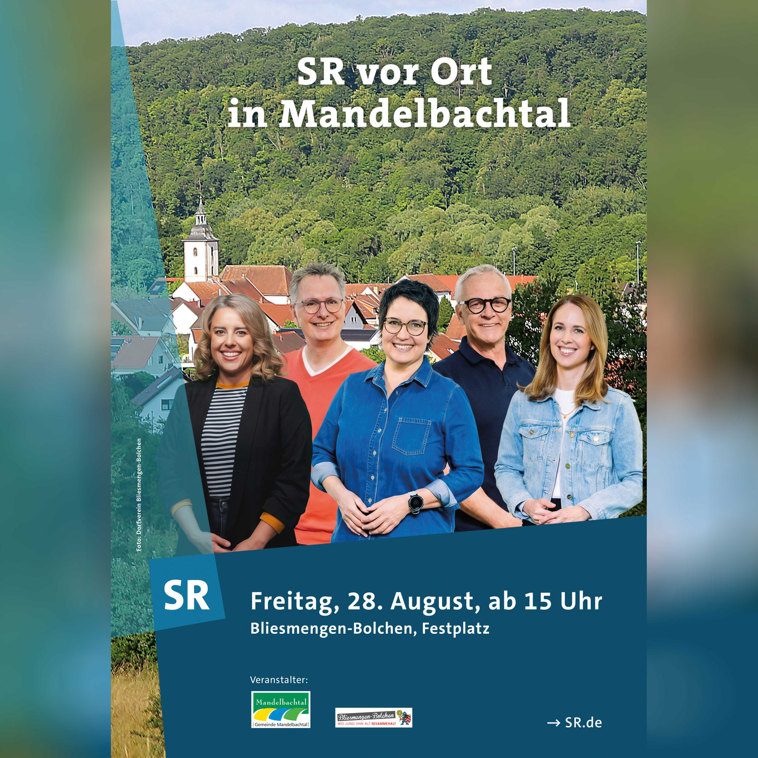 Hautnah dabei: „SR vor Ort“ in Bliesmengen-Bolchen