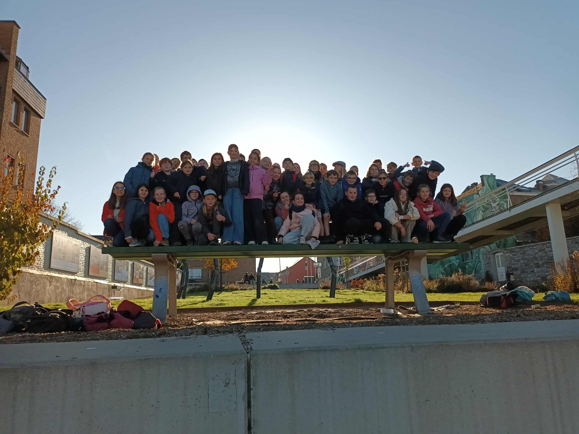 Journée ensoleillée et riche en apprentissages à Namur