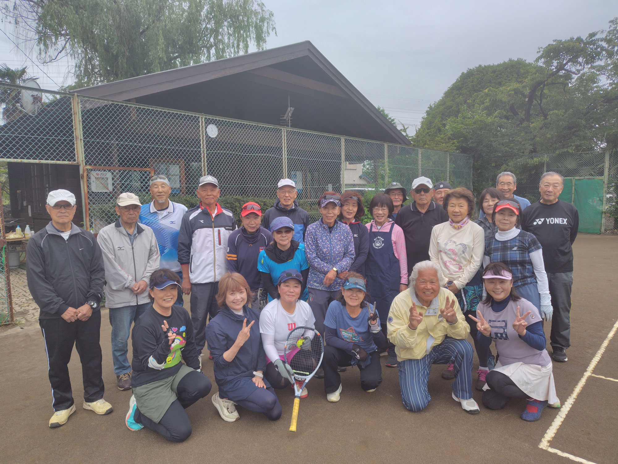 双実テニスクラブ 練習会・懇親会を開催しました
