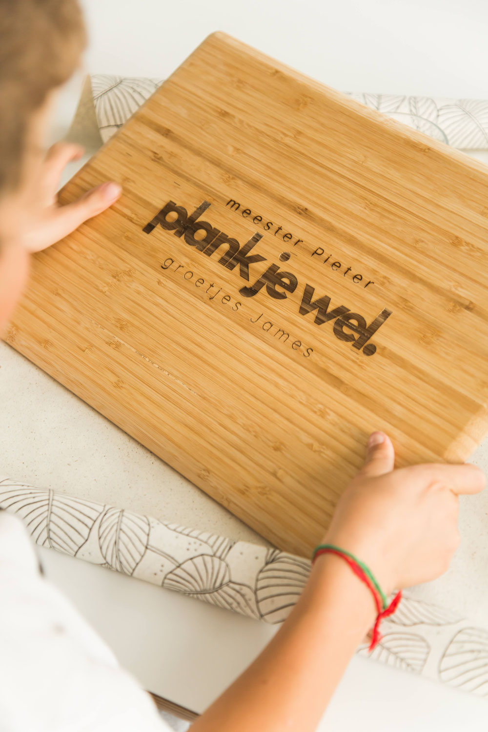 “Plank je wel!” - een persoonlijk meester- & juffencadeau