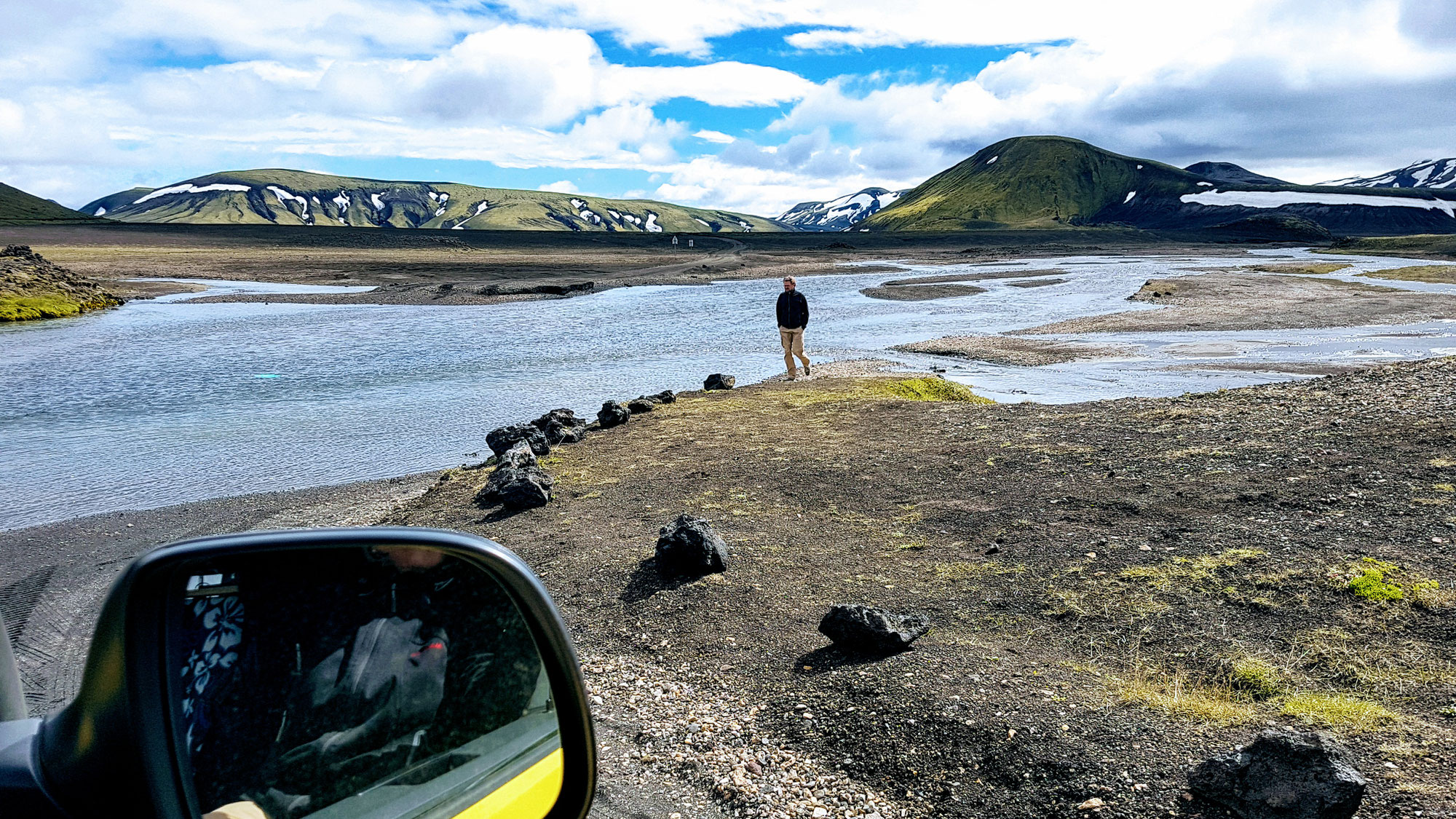 Mit unserem VW T5 4x4 über Islands Hochland-Pisten
