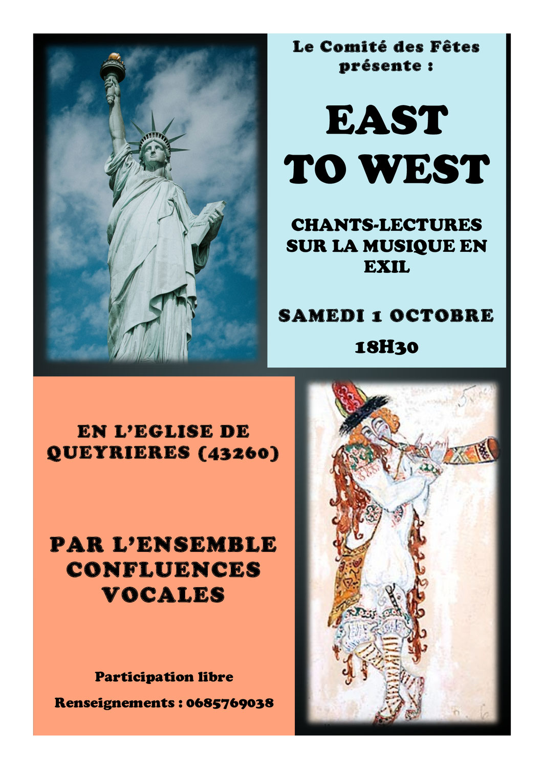 Concert par l'ensemble Confluences Vocales