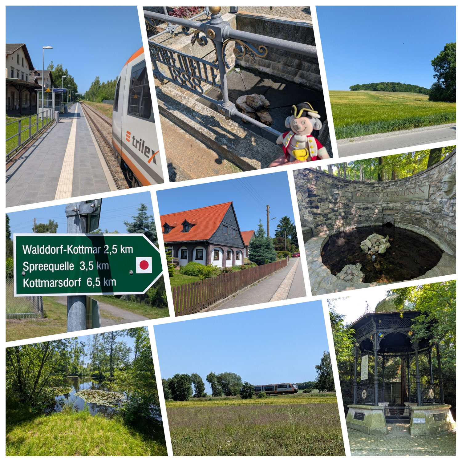 Drei Quellen, ein Weg - zur Spree am Kottmar bei Neugersdorf unterwegs