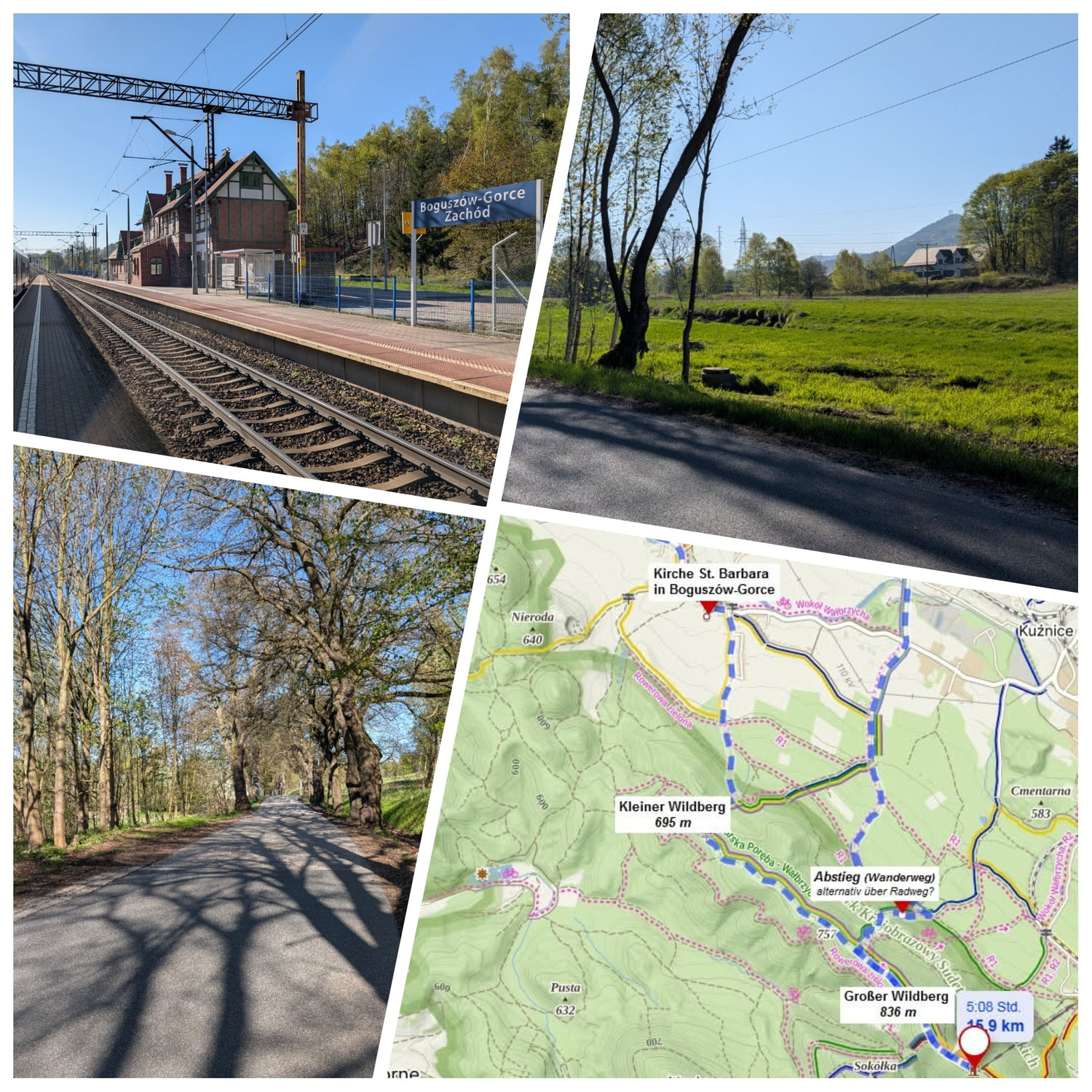 Kleiner & Großer Wildberg von Boguszow-Gorce - und Heimfahrt
