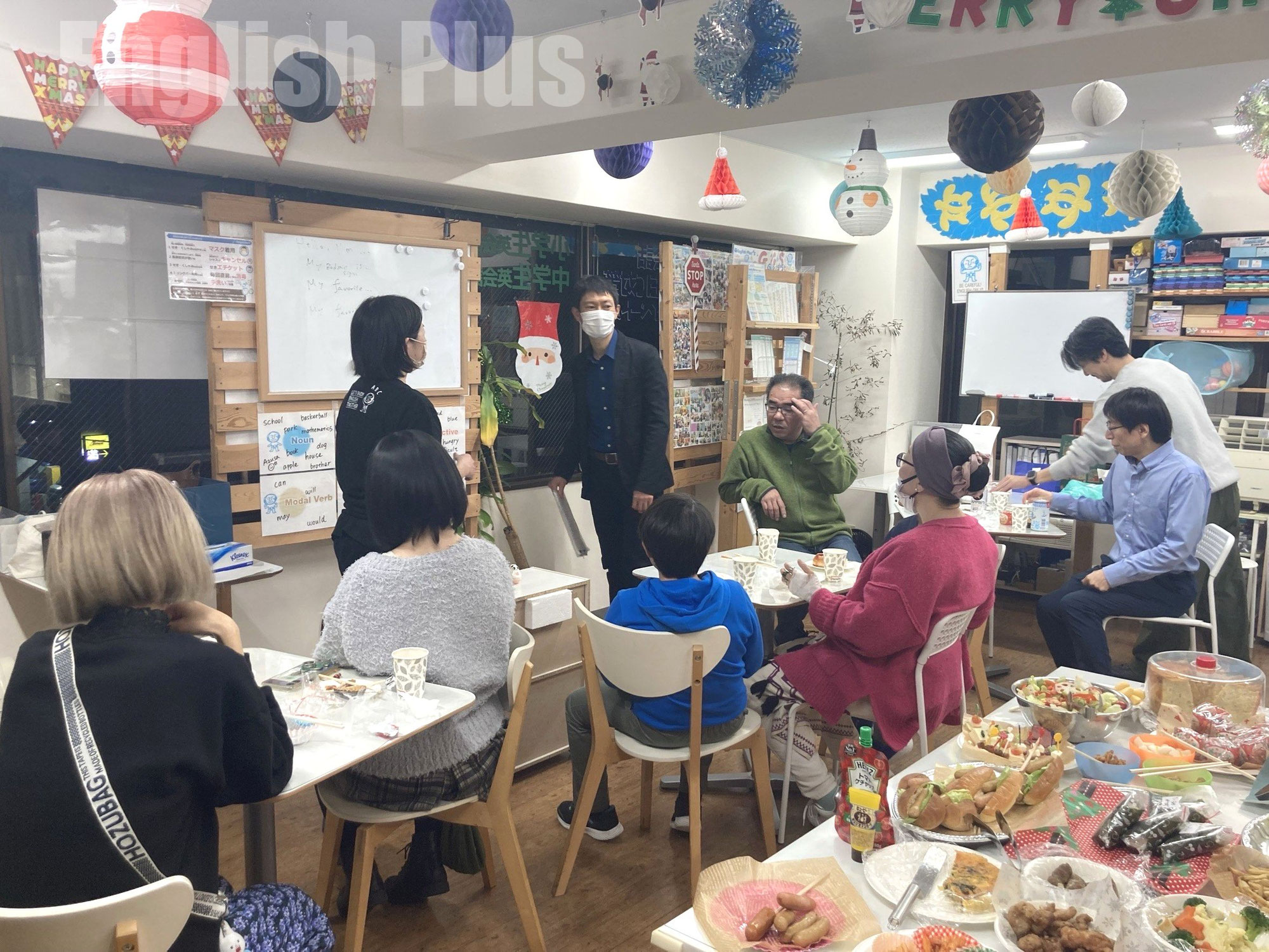 2025年English Plus英語学校内イベント ～ クリスマスパーティーを３年連続で開催できました（日本語編）