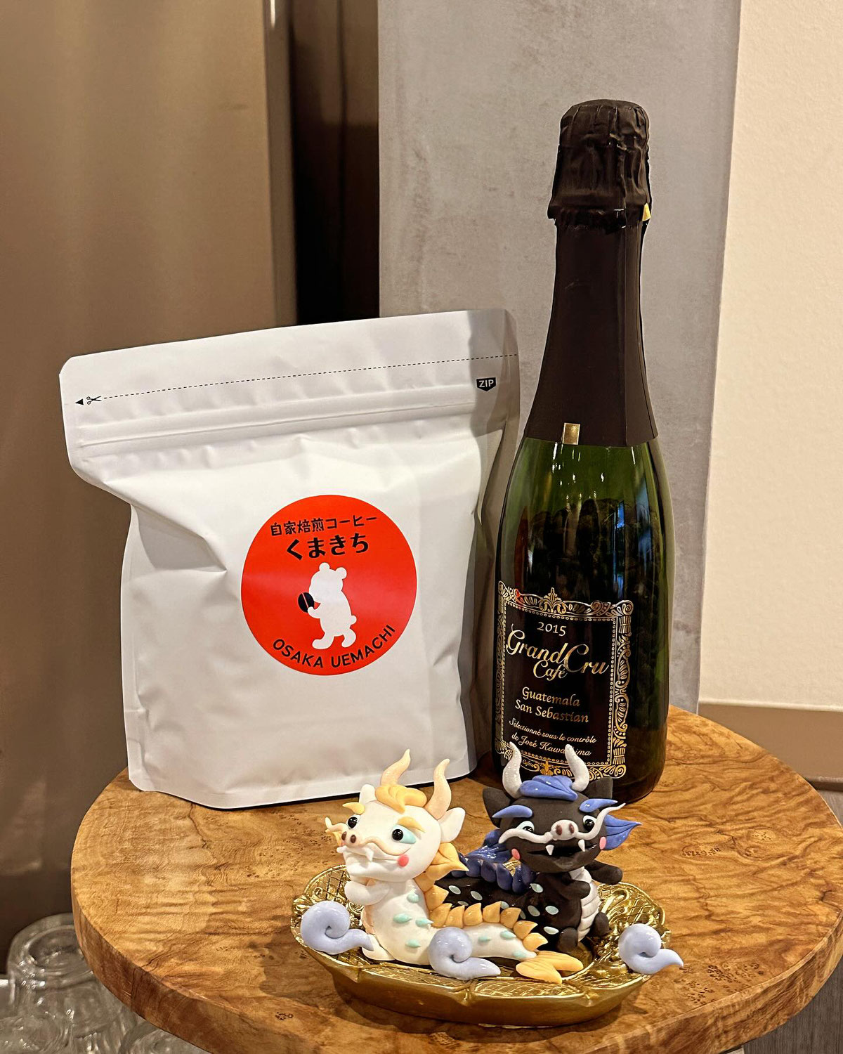 くまさんで賄いコーヒーを頂きました