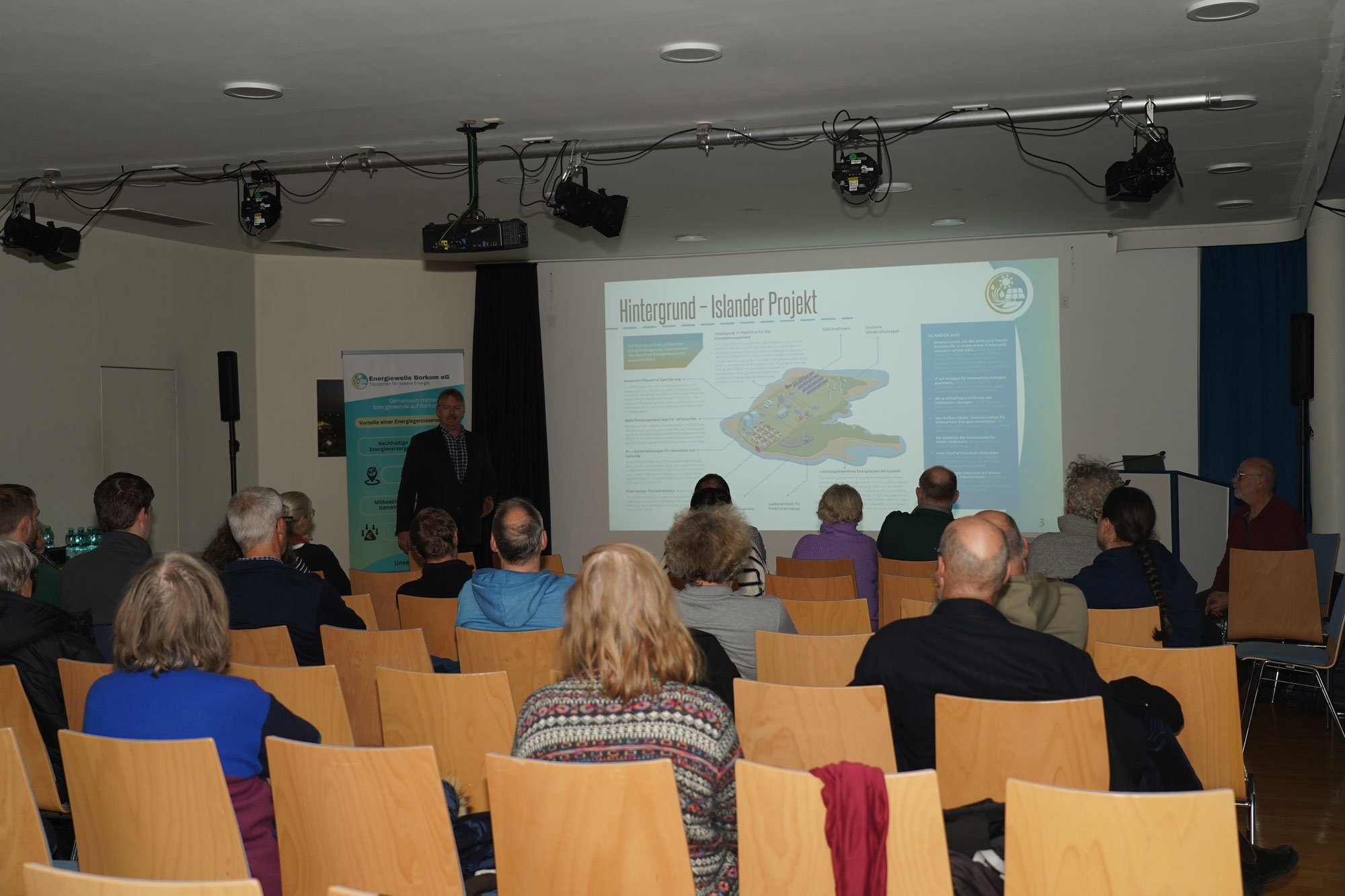 Informationsabend zur Energiewelle Borkum eG