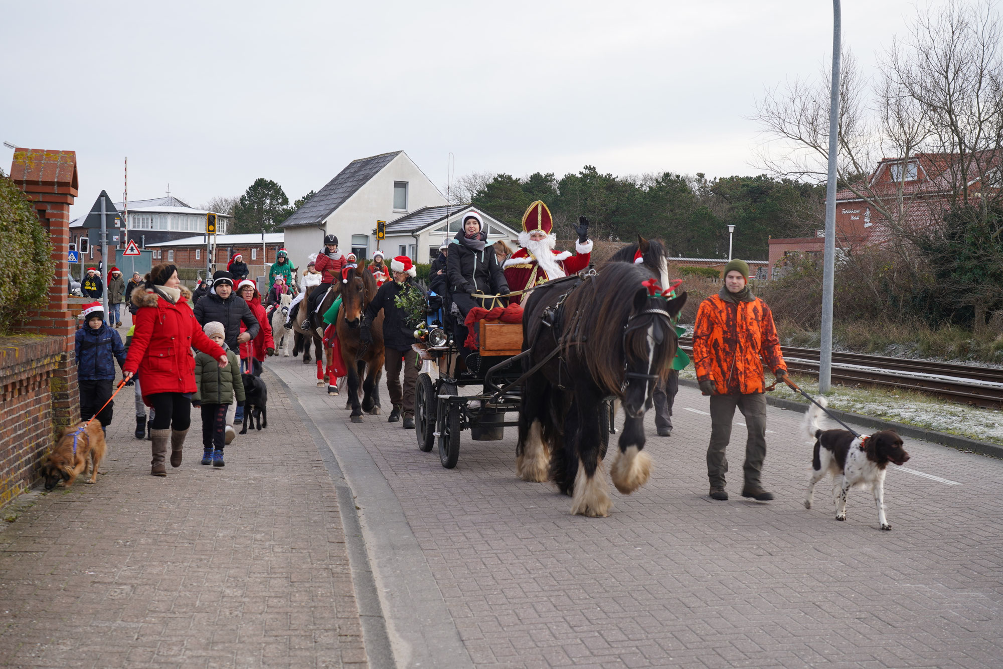 Weihnachtlicher Pferdeumzug wird auf den 26. Dezember 2024 verschoben