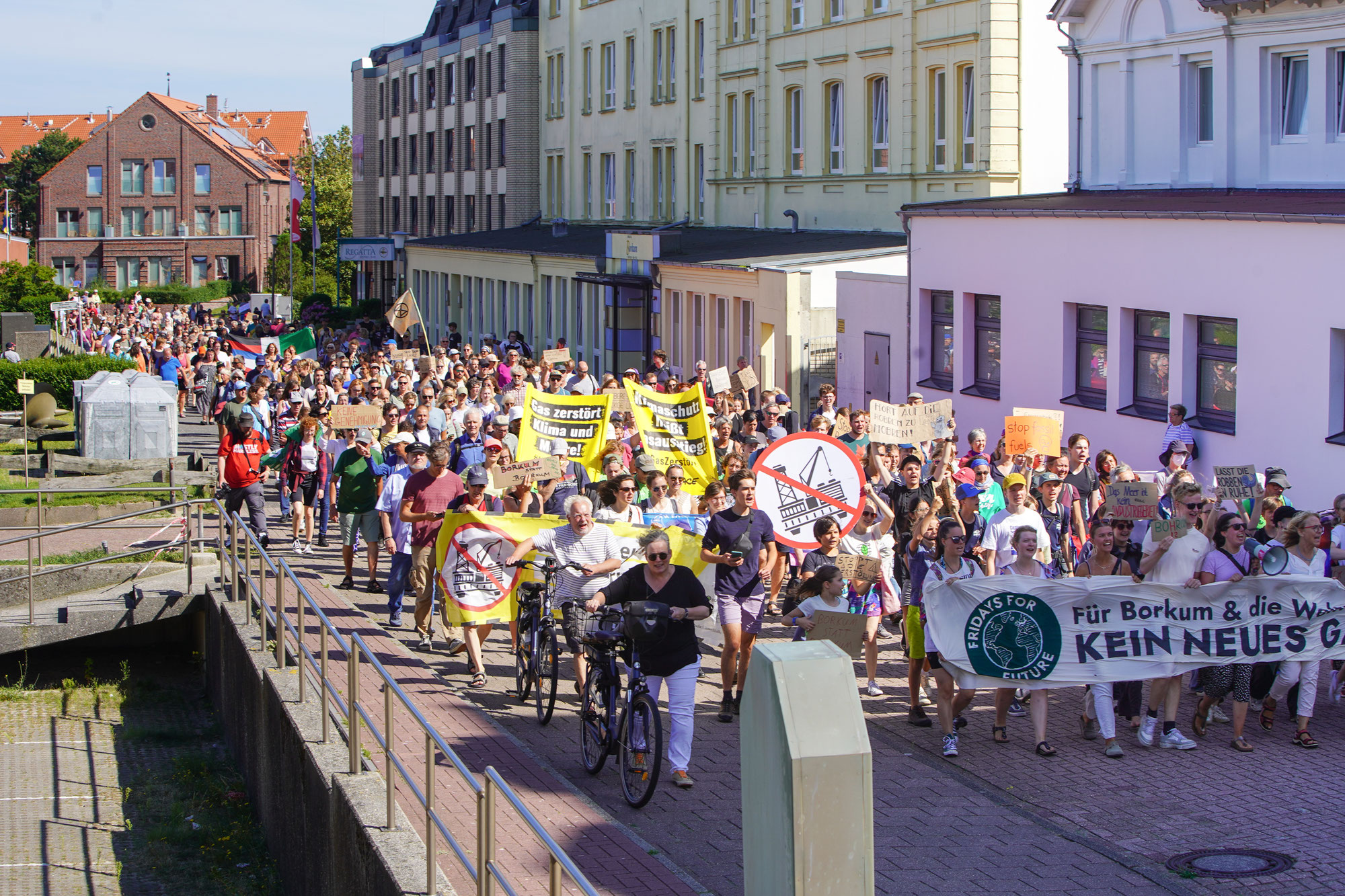 Fridays for Future kündigt für den 15. Juli Proteste auf Borkum an