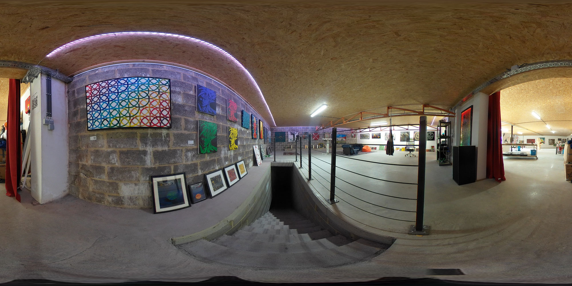 360 Grad Fotos aus dem Atelier