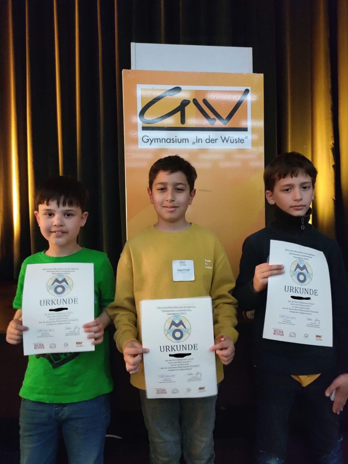 3. Runde der Matheolympiade