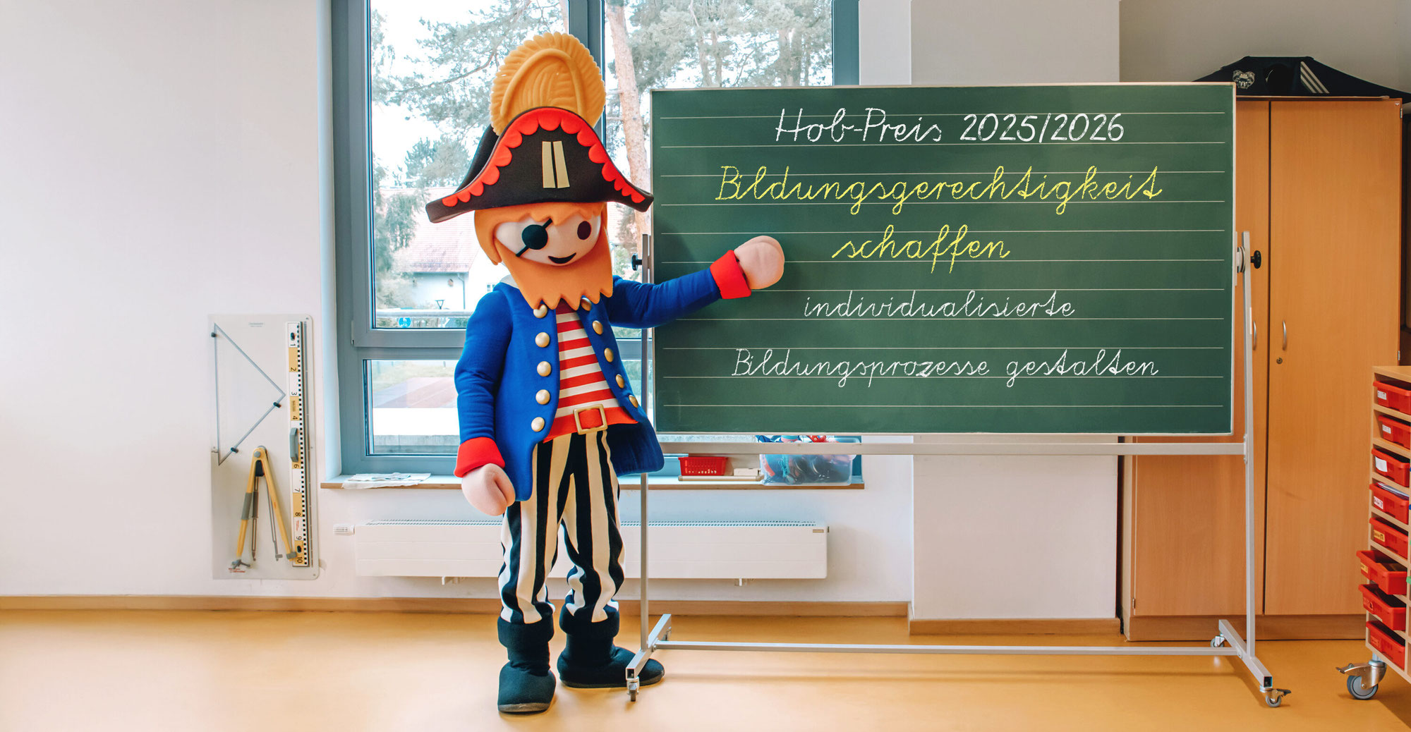 Unsere Schule in der Endrunde des HOB-Preises 2026 der Playmobil-Stiftung