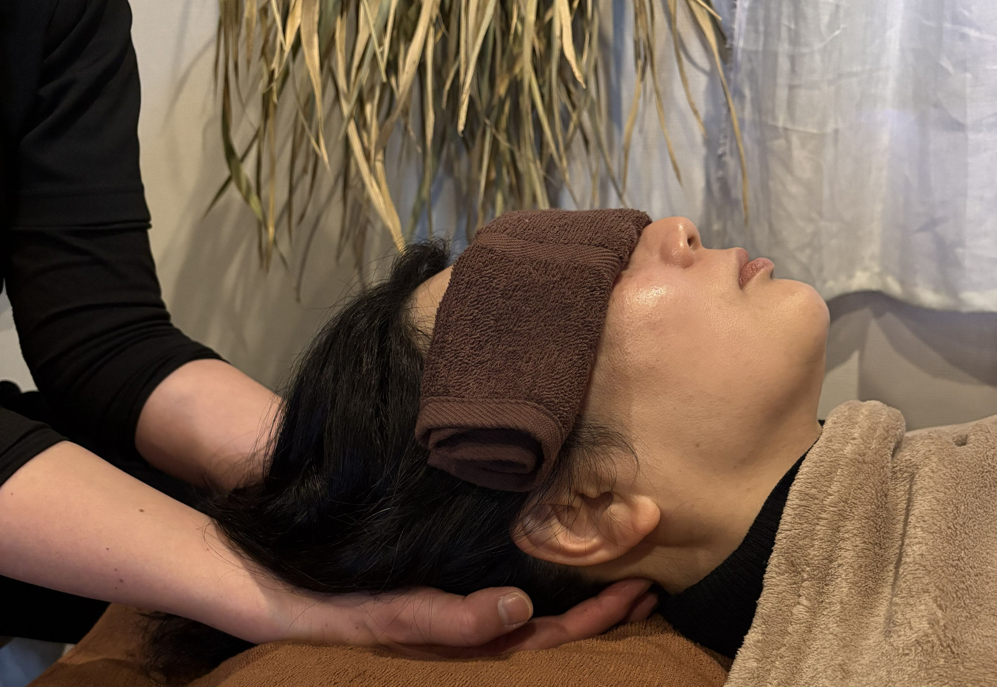 芯から温まった後は脳の休息を。待望の「40分ヘッドスパ」が新登場！