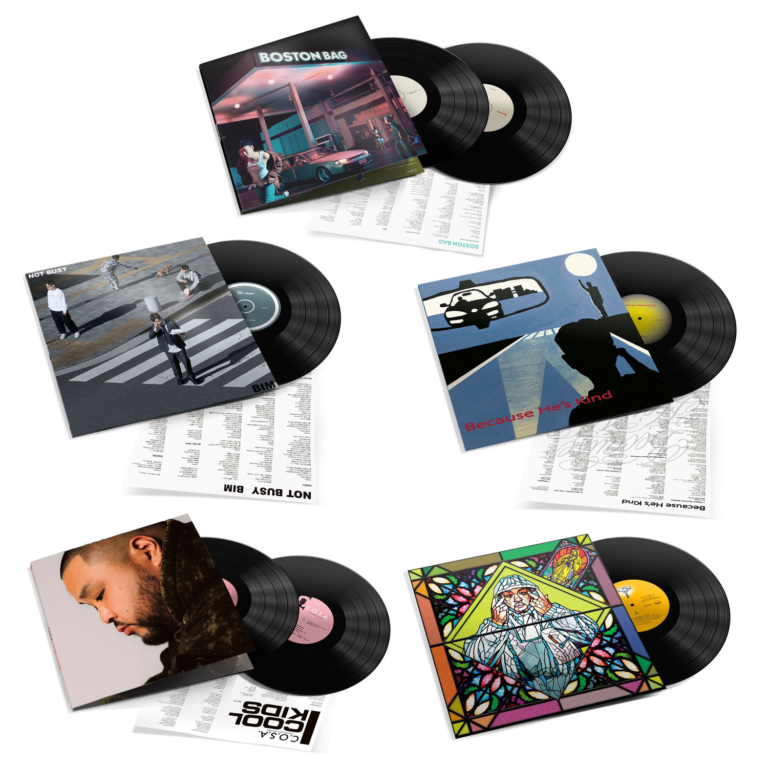 BIM Boston Bag 2LP レコード Boston Bag 