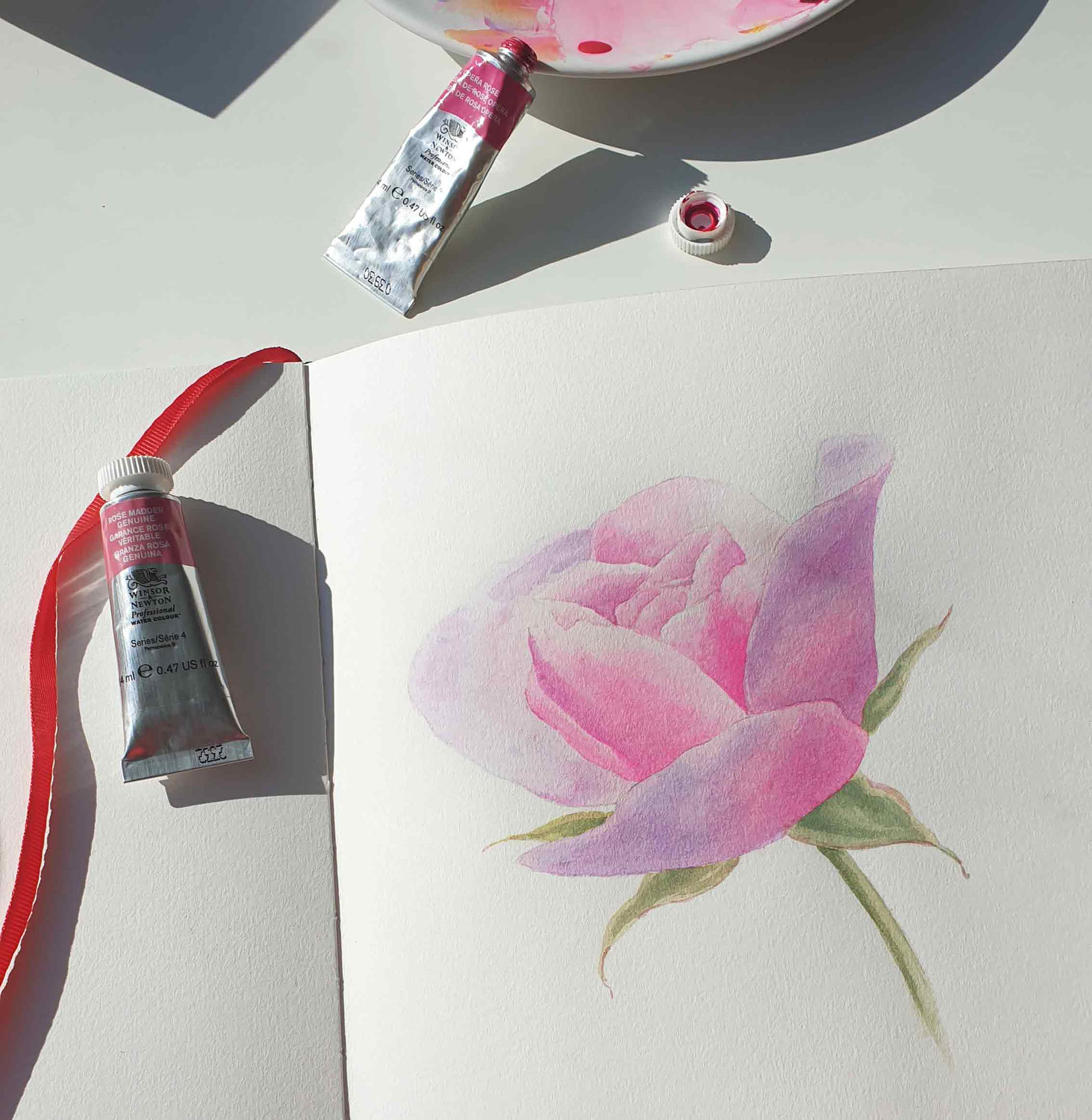 lebendige-Rosen-mit-Aquarellfarben-malen