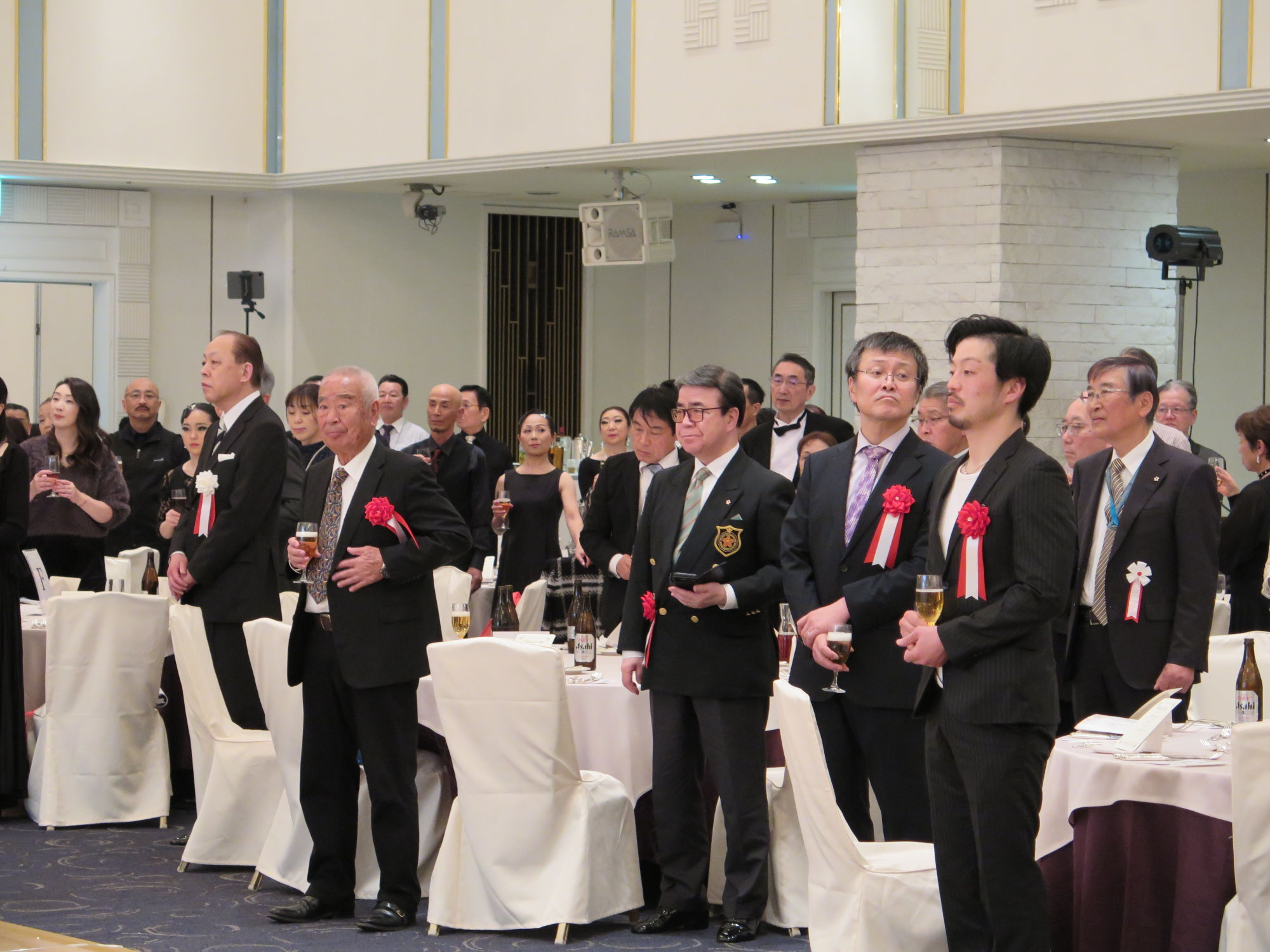 2026.02.25　創立40周年記念式典・祝賀会に際し会長から御礼のご挨拶があります